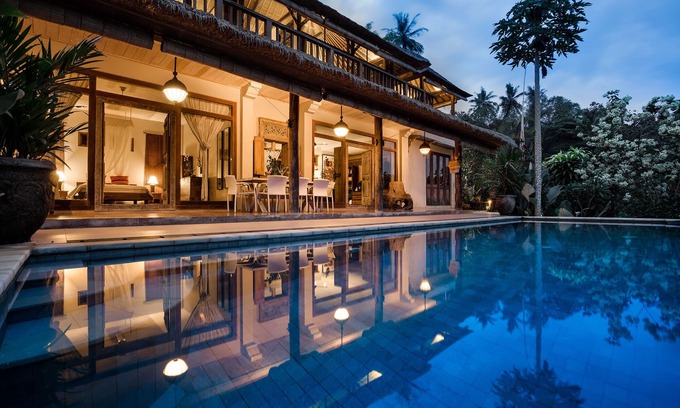 Melayang Villa | Villa Sagitta: paz y tranquilidad cerca de Ubud con magníficas vistas de la garganta del río