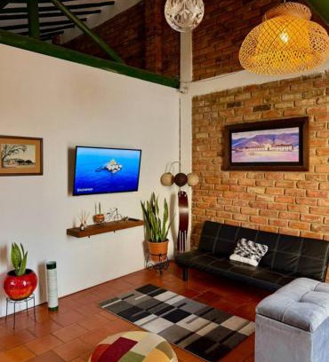 Villa de Leyva Casa | Villa San Carlos-Casa familiar con amplio Jardín