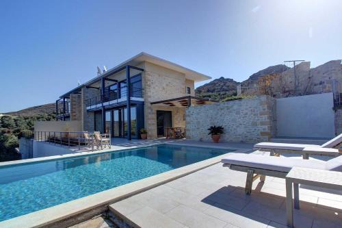 Fournadhos Villa | Villa Simera, with pool & great view