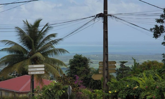 Pointe-a-Pitre Villa | Villa Sofaia,150 M2,3 Chambres,piscine,vue MER