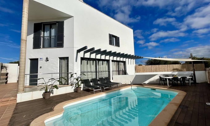 Son Blanc Chalet De Esquí | Villa Son Blanc 6 con piscina privada