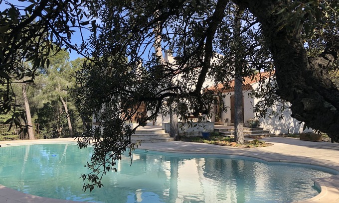 Espira de l'Agly Villa | Villa surrounded by nature, cicadas and pine trees