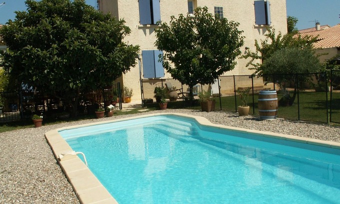 Monteux Villa | Villa, piscina, futbolín, ping-pong, trampolín cerca del Mont Ventoux