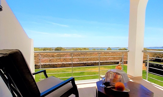Cabanas Casa | Villa T2+1-1st line, Golden Club Resort, Swimming pools, Free Boat to the beach, Air con