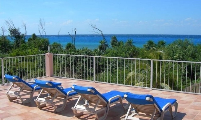 Costa Maya Casa | Frente a la playa Comunidad casa cerca de sitios de buceo Villa Tango Del Mar de Lujo