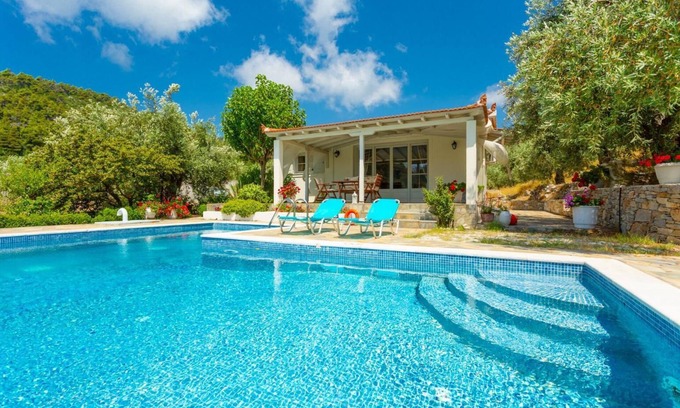 Votsi Villa | Villa Tassoula - Una Habitación Villa, Capacidad 3