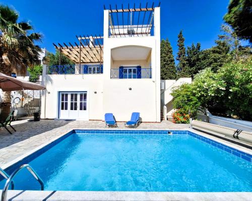 Panormos Villa | Villa Thea Kalymnos with swimming pool and sea view