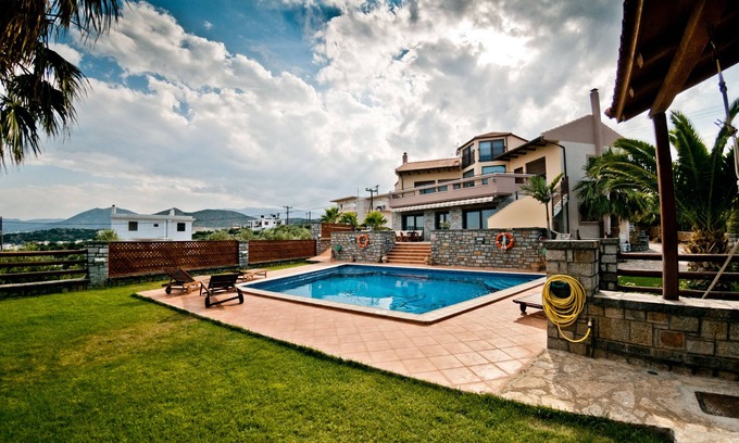 Katsikia Villa | Villa Theano - Villa de 4 dormitorios cerca de la playa