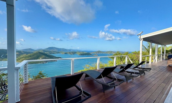 Estate Freemans Ground Casa | Villa Tiffany ~ One of the best views on St. John!