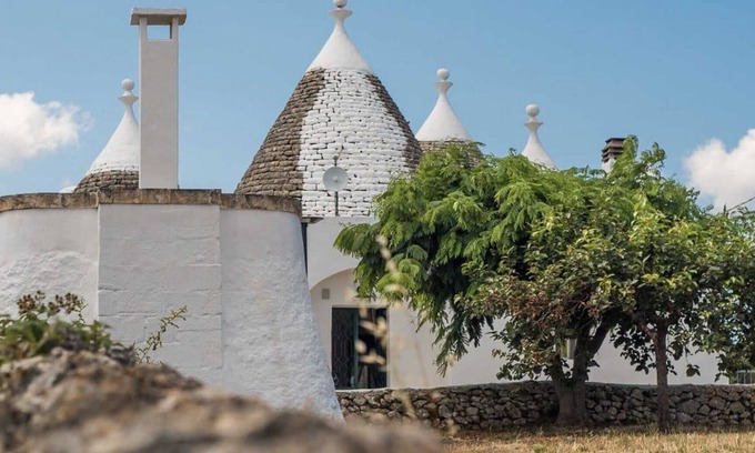 Martina Franca Casa | Villa 'Trulli Da Anna' con jardín privado y Wi-Fi