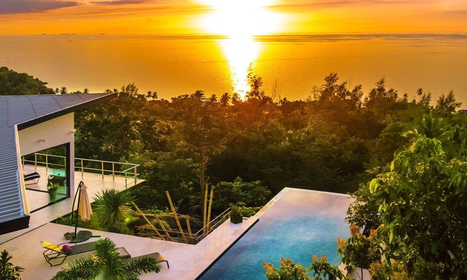 Haad Yao Villa | Nueva villa, piscina privada y magnificas vistas al mar