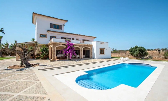 Santa Margalida Villa | Villa 'Turquesa' con vistas al mar, Wi-Fi y aire acondicionado