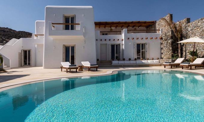 Kanalia Casa | Villa V Kanalia with Spectacular view of the Little Venice Mykonos