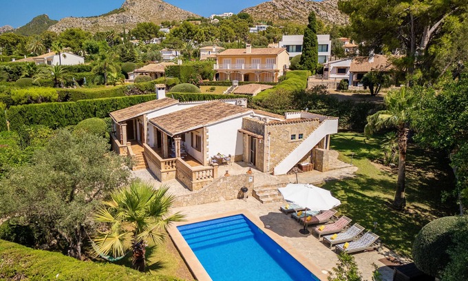 Cielo de Bonaire Chalet De Esquí | Villa Victoria Alcudia Bonaire para 6 con piscina