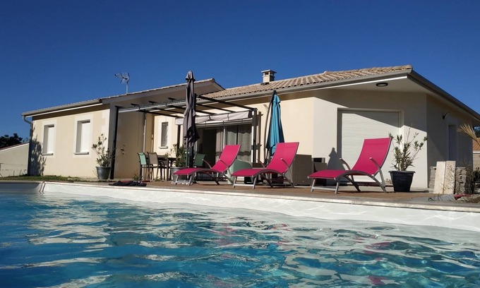 Rauzan Casa | Villa/ Vigne & Campagne /20' St Emilion
