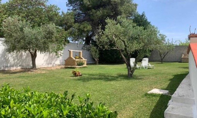 Otranto Villa | Villa 'Villino Perla' with Private Terrace, Wi-Fi and Air Conditioning