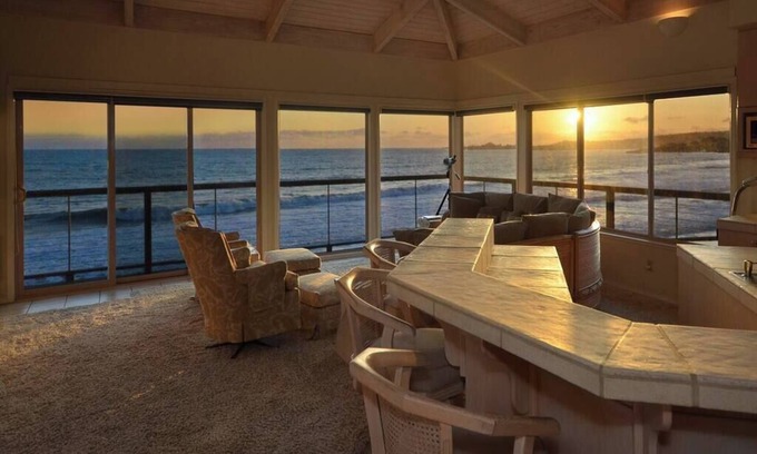 Opal Cliffs Casa | Una de las dos unidades frente al mar justo en la playa cerca de Pleasure Point en Santa Cruz