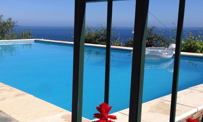 Santa Margherita Ligure Villa | Villa con piscina privada con vistas al mar.