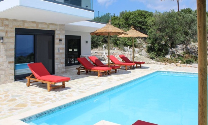 Nidri Villa | Villa Waterfall - Tres Habitaciones Villa, Capacidad 7