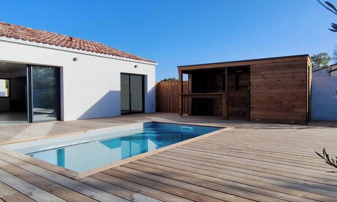 Talmont-Saint-Hilaire Casa | Villa with swimming pool near Les Sables d'Olonne