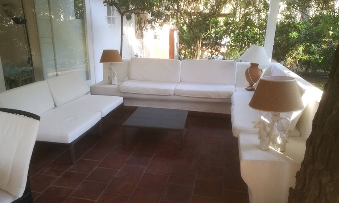 Riva dei Tessali Villa | Villa con guardia de seguridad H24, veranda, playa, golf.