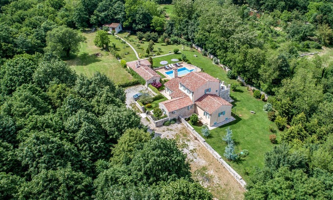 Prodol Villa | Villa en Croacia, istria, con una piscina y sauna para 8 personas