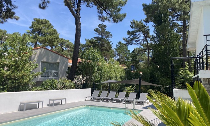 La Tranche-sur-Mer Villa | Villa con piscina - mar, familias ideales / Villa con piscina - mar, familias ideales.