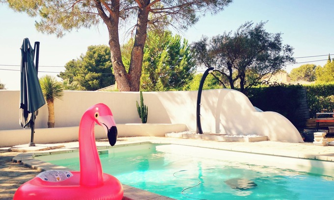 Le Beausset Casa | Villa with pool and hammam 15 minutes from the beach