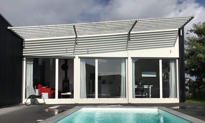 Etables-sur-Mer Villa | Villa con piscina y jacuzzi cerca de playas / puerto y tiendas