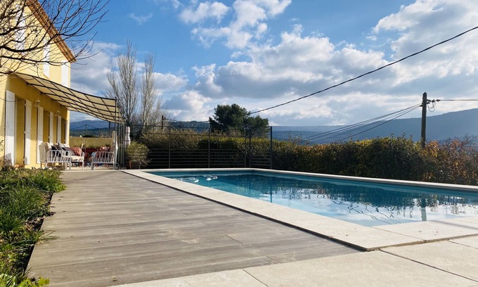 Saint-Zacharie Casa | Villa with pool & view & air conditioning