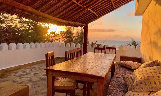 Msambweni Villa | Villa con piscina, vistas al mar, un chef privado y personal