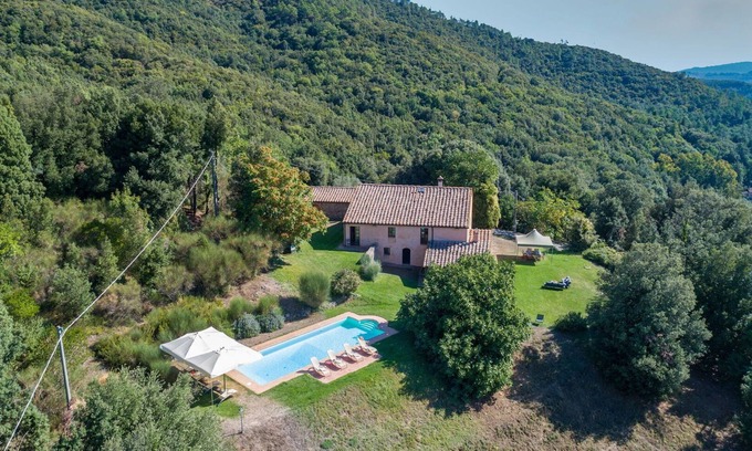 Gambassi Terme Villa | Villa en Palagio con 4 habitaciones, capacidad 8