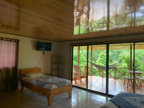 Drake Bay Cabina | Villa with primary forest view