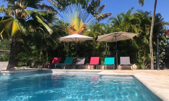 Anse des Rochers Villa | VILLA CON PISCINA PRIVADA Y JARDÍN (8 PERSONAS) EN ST FRANCOIS GUADALUPE