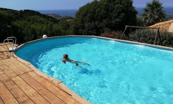 Tergu Casa | Villa con piscina privada.