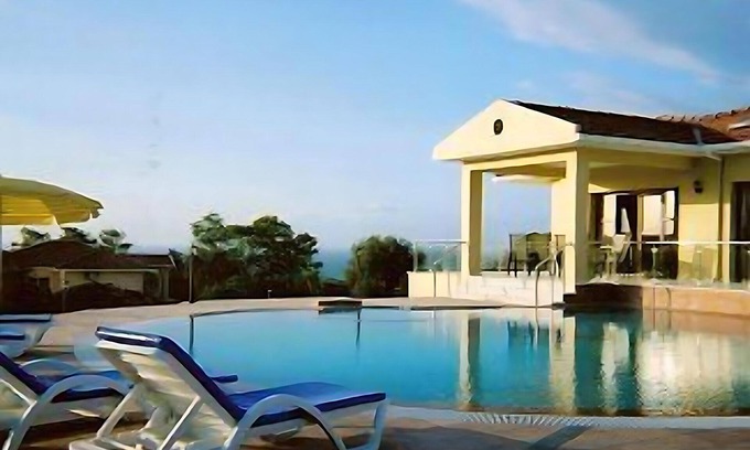 Gozubuyuk Villa | Villa con piscina privada, vistas a la montaña y al mar