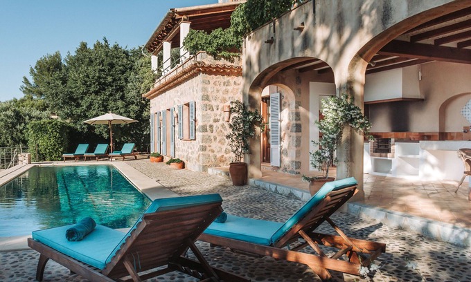 S'Empeltada Villa | Villa con piscina privada y fantásticas vistas al mar