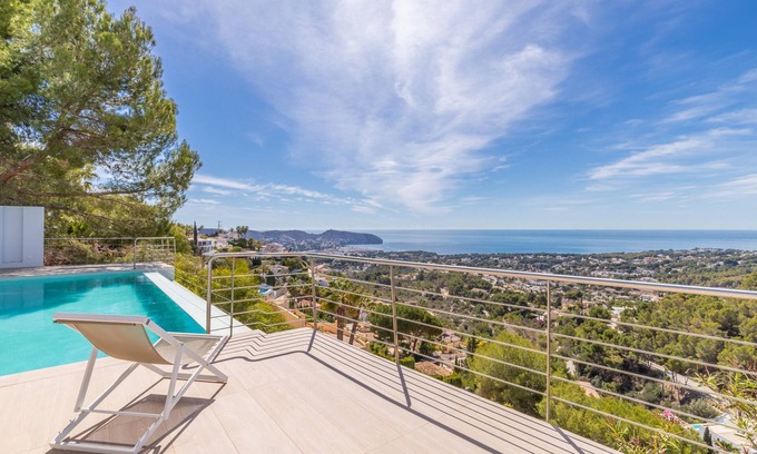 Benimeit Villa | Villa con vistas al mar, Wi-Fi y aire acondicionado