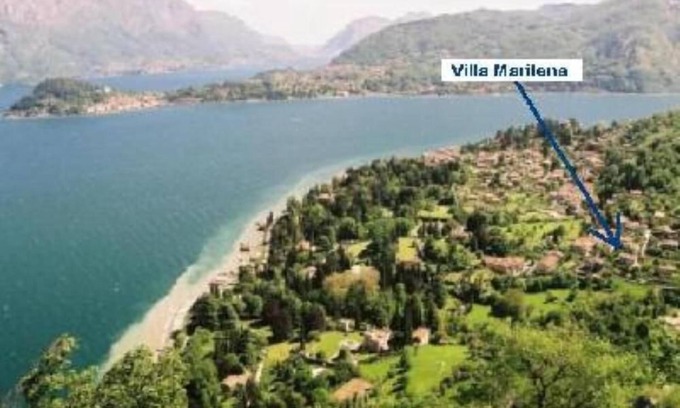 Griante Casa | Villa con vistas al lago y al jardín inmerso en el parque natural de San Martino