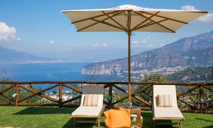 Sant'Agata sui Due Golfi Villa | Villa con espectaculares vistas de Sorrento