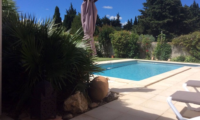 Molleges Villa | Villa con piscina cerca de Saint Rémy de Provence, en el Bouches du Rhône
