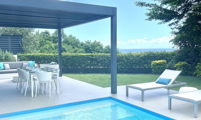 Sainte-Anne Villa | Villa-WOW-De Lujo-Baño Privado-Vista al Mar