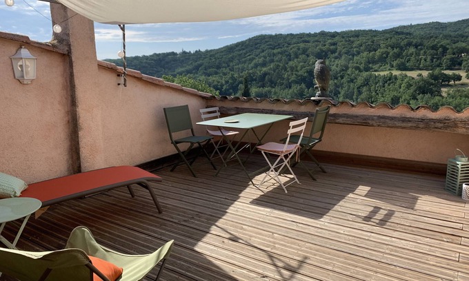 Niozelles Casa | Village house in Provence with lovely 2-bedroom roof terrace
