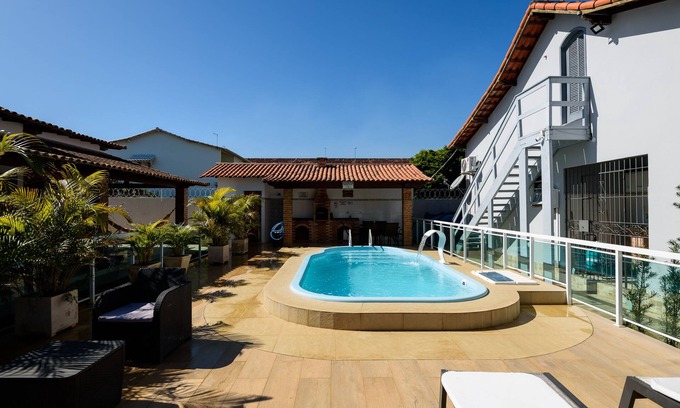 Saquarema Casa | Casa de 2 habitaciones con piscina en Itaúna, Saquarema