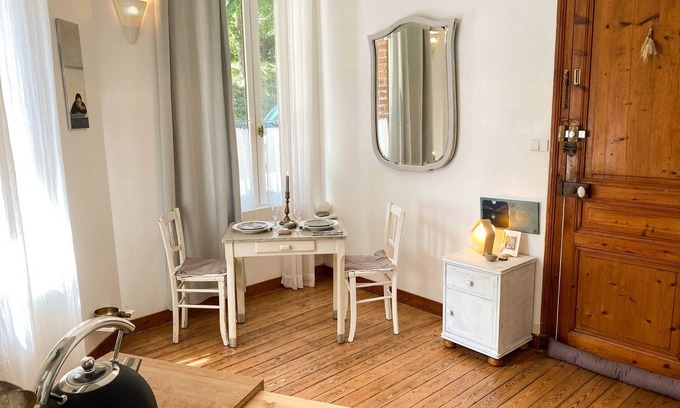 Villers-sur-Mer Apartamento | Villers-sur-mer - Petit Appartement Lumineux de 2 Pièces à 200m de la Plage