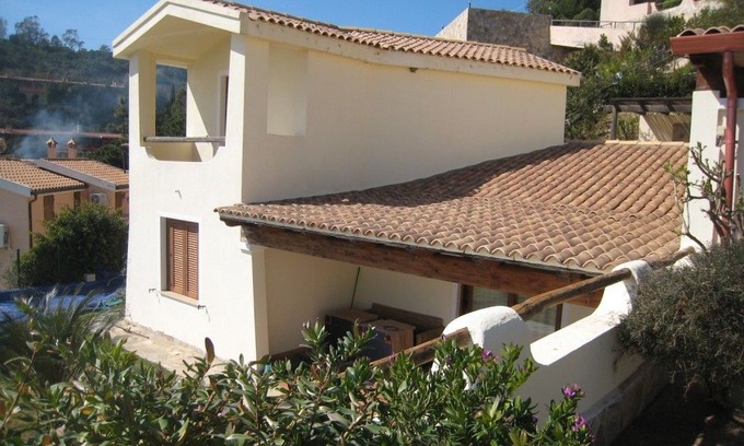 Eden Rock Casa | Villetta with amazing sea view, garden, private pool, near Chia