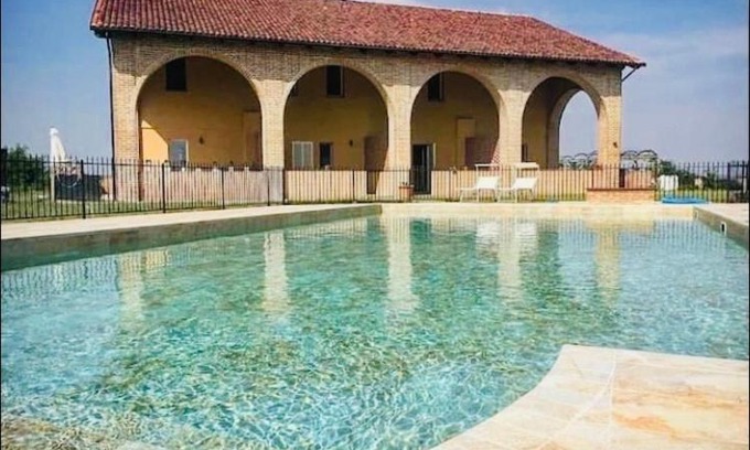 Vignale Monferrato Apartamento | Villetta verde Smeraldo