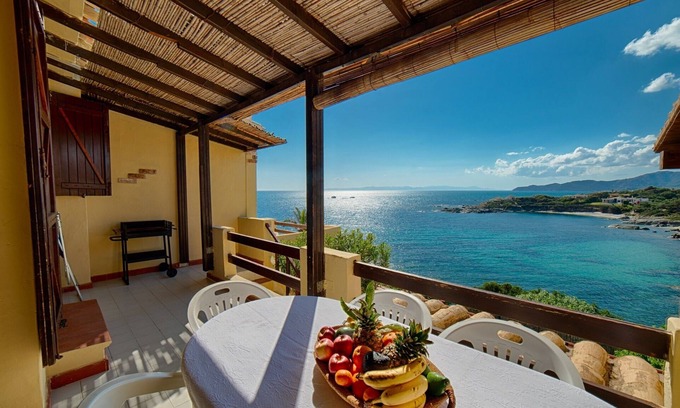 San Stefano Casa | Villetta Waterfront Cala Caterina, Villasimius, direct access to the beach,Wi-Fi