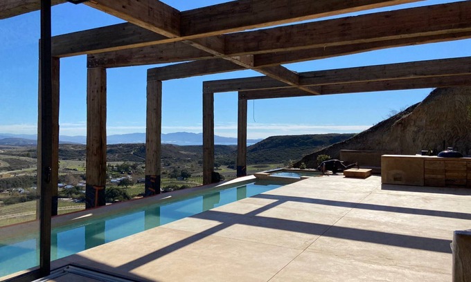 El Sauzal Casa | Vineyard Desert House -CuatroCuatros-CasaUno
