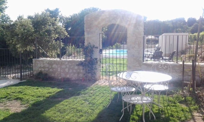 Vinsobres Casa | Vinsobres: George Encantadora casa de campo con piscina en Drôme Provençale